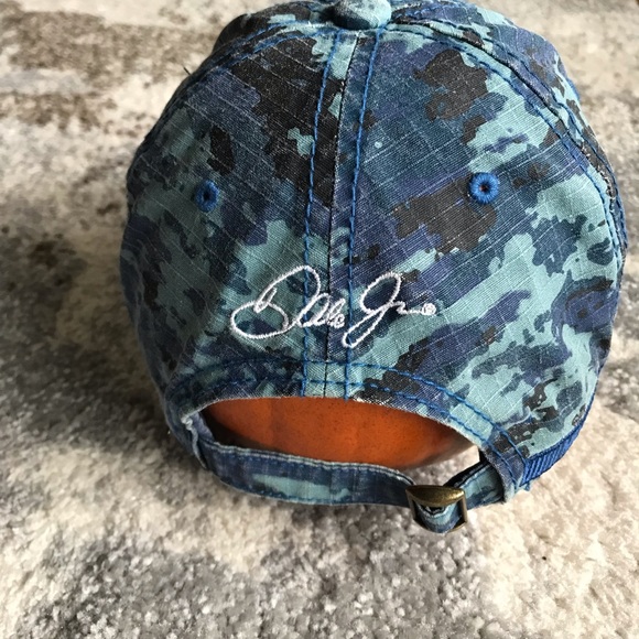 Boy baseball cap hat blue camo dale jr. - Picture 3 of 5